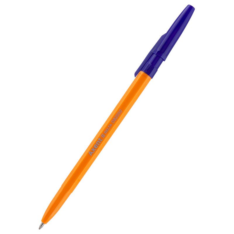 Ручка шариковая синяя 0,7мм Delta by Axent