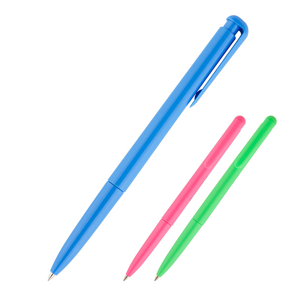 Ручка шариковая автоматическая синяя 0,7мм Delta by Axent 
