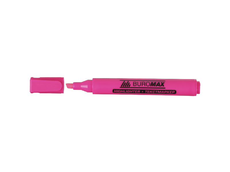 Текст-маркер BM8906-10 рожевий NEON 1-4,6мм круглий