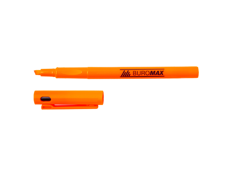 Текст-маркер BM8906-11 помаранчевий NEON 1-4,6мм круглий