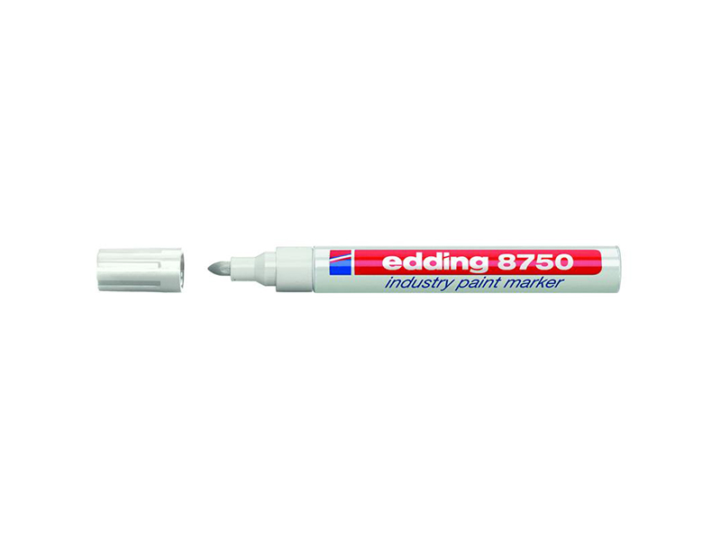 Маркер -фарба Edding Industry Point 8750 2-4мм, білий