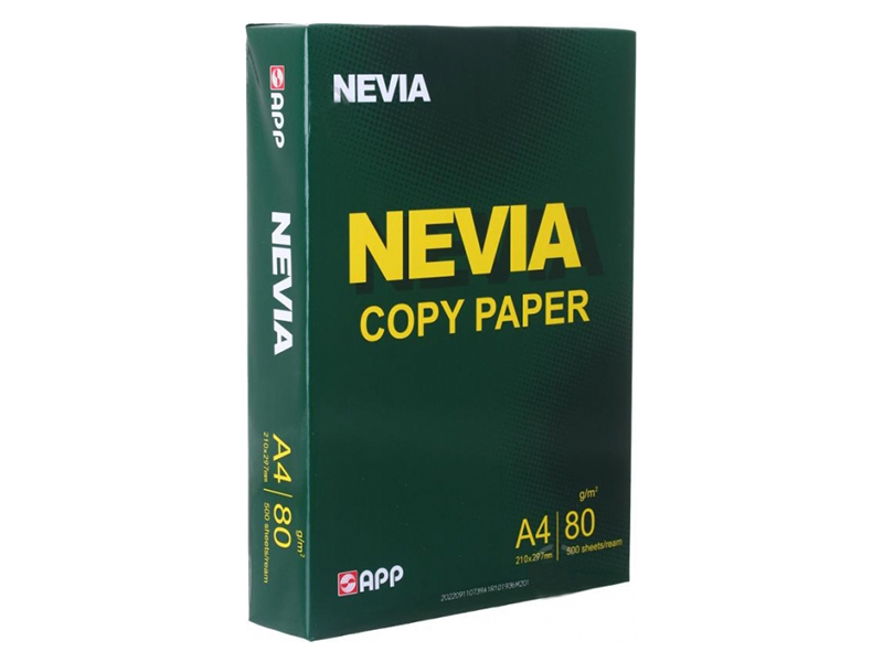 Бумага офисная А4 80г/м2 500л NEVIA  (B)